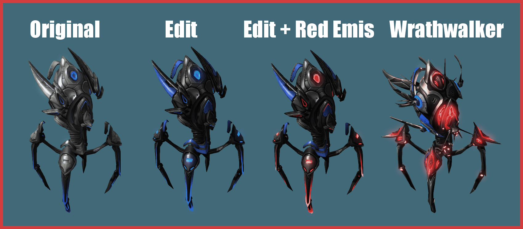 Colossus Tal'darim Collection Improved Comparison