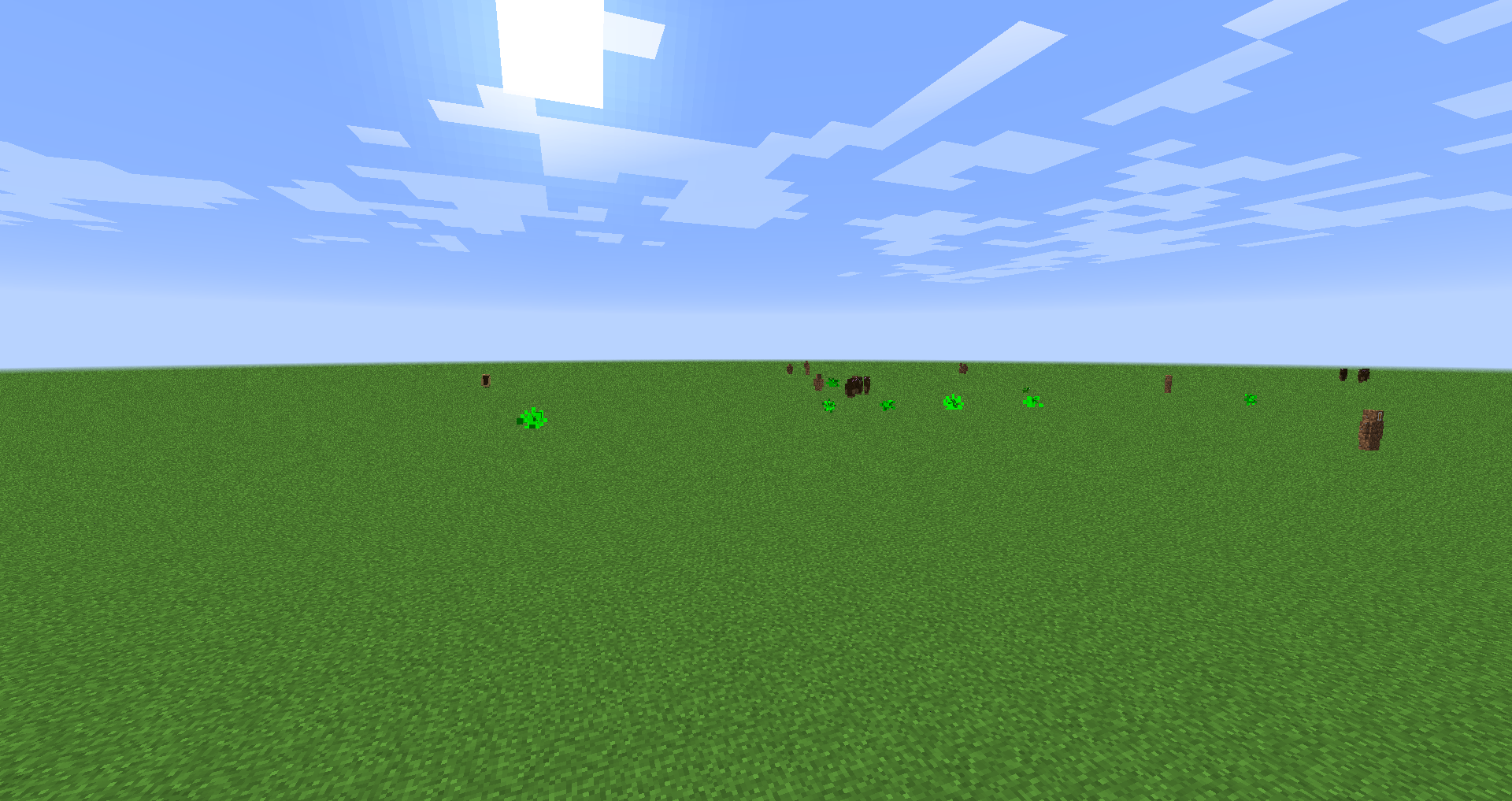 Thumbnail A superflat world in which you can test contraptions in creative mod