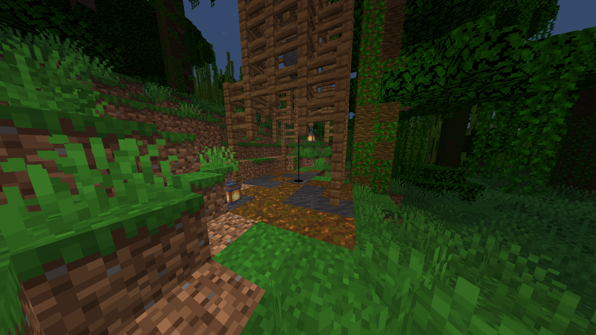 Oil Well in the jungle