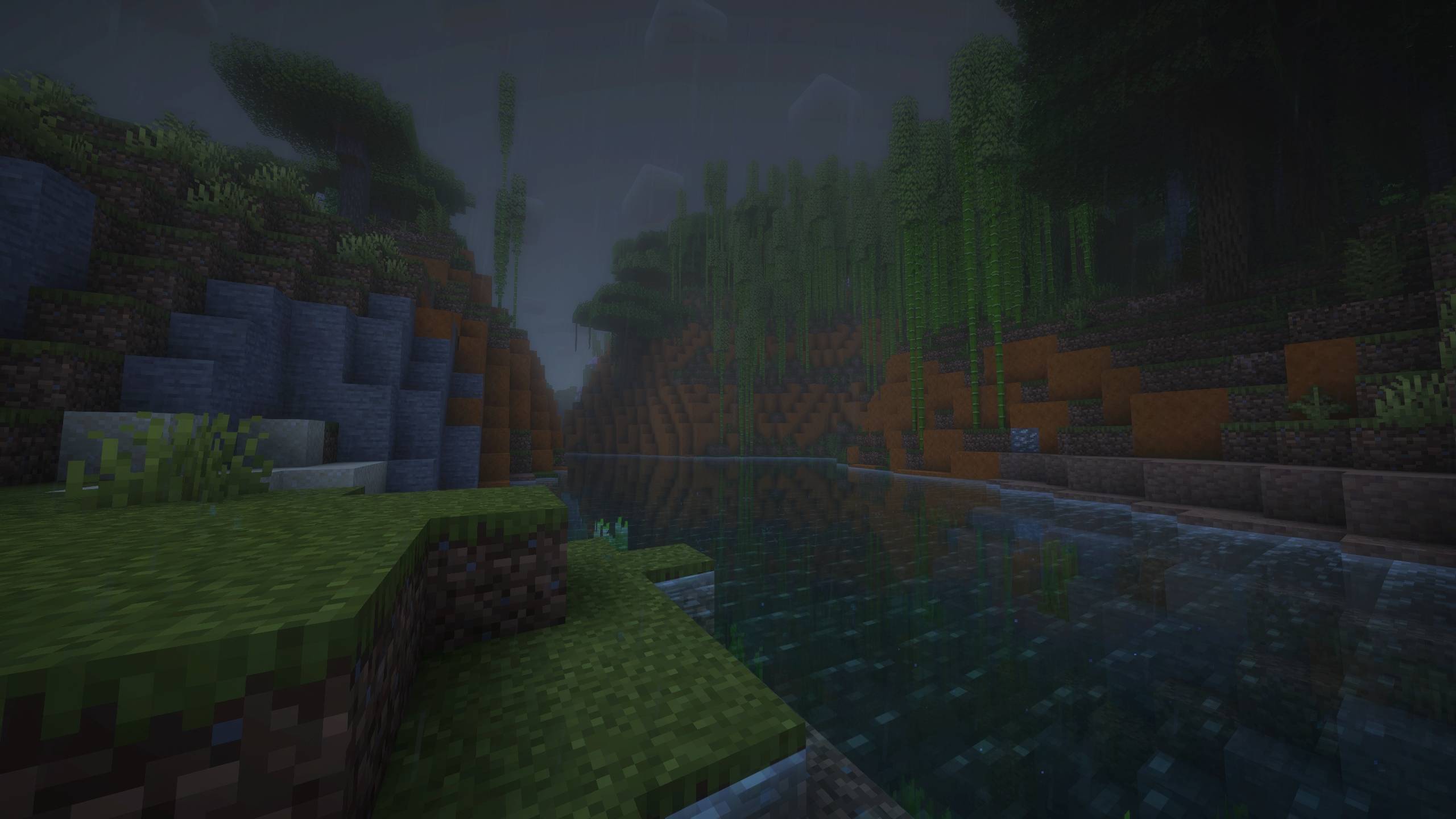 Foggy River