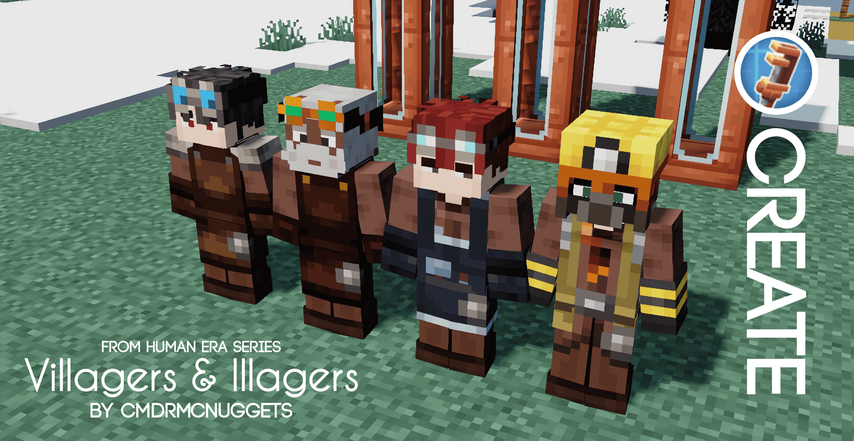 [ Java ] Human Era: Villagers & Illagers X Fresh Animations - Minecraft ...