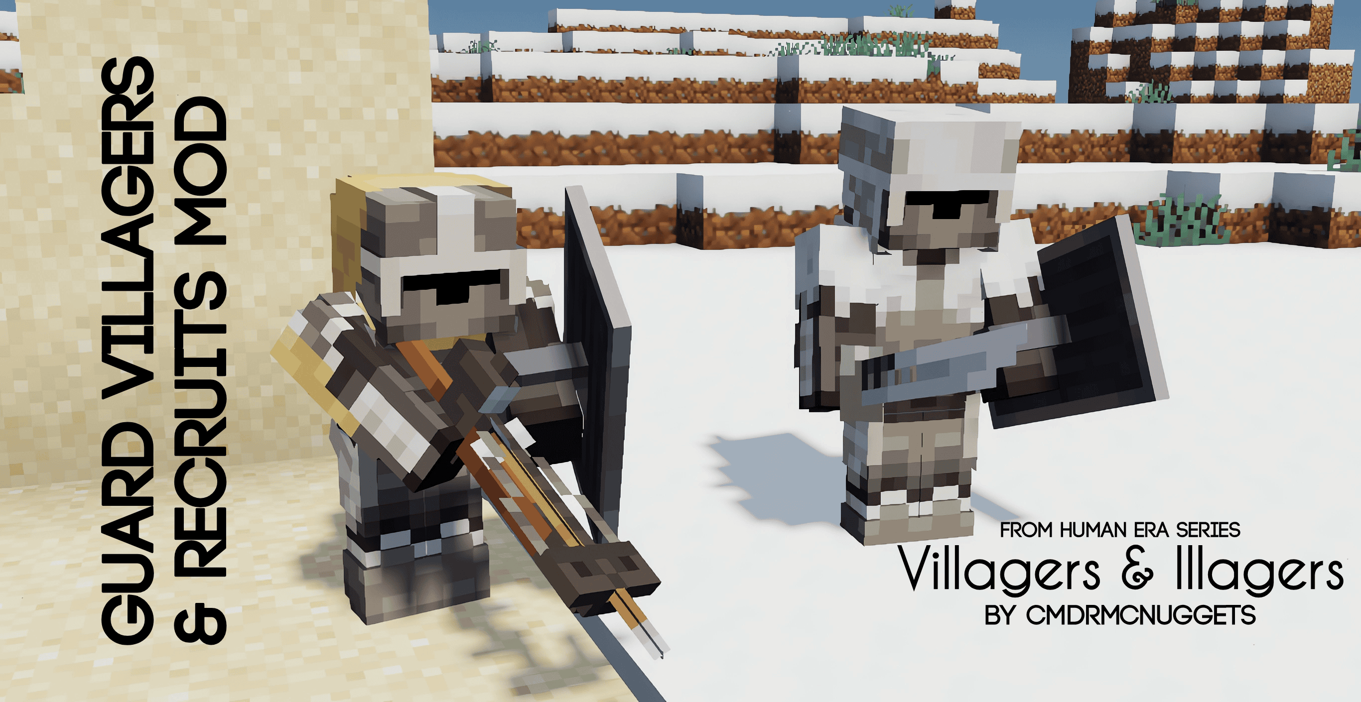 [ Java ] Human Era: Villagers & Illagers X Fresh Animations - Minecraft ...