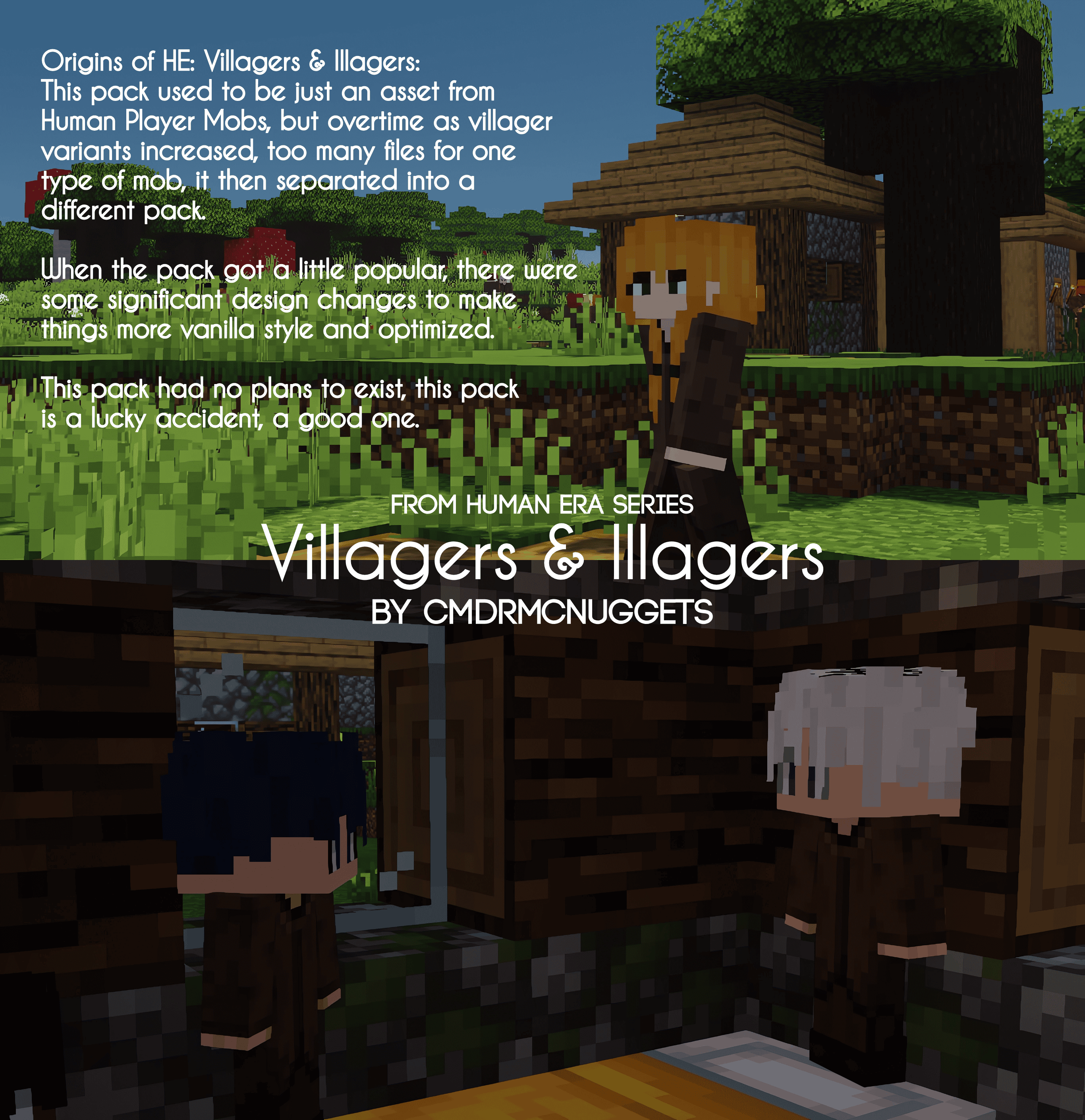 [ Java ] Human Era: Villagers & Illagers X Fresh Animations - Minecraft ...