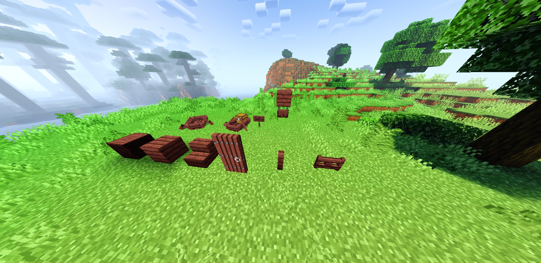 Here's a screen shot with a shader