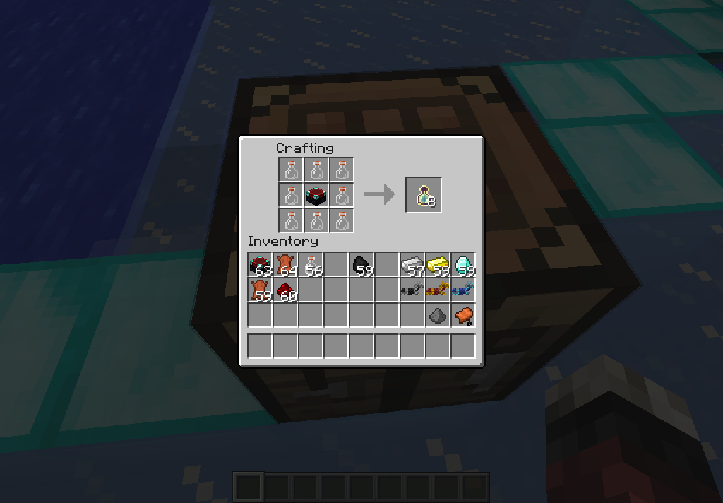 <p>Exp Bottle Recipe</p>