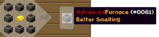 Crafting AdvancedFurnace