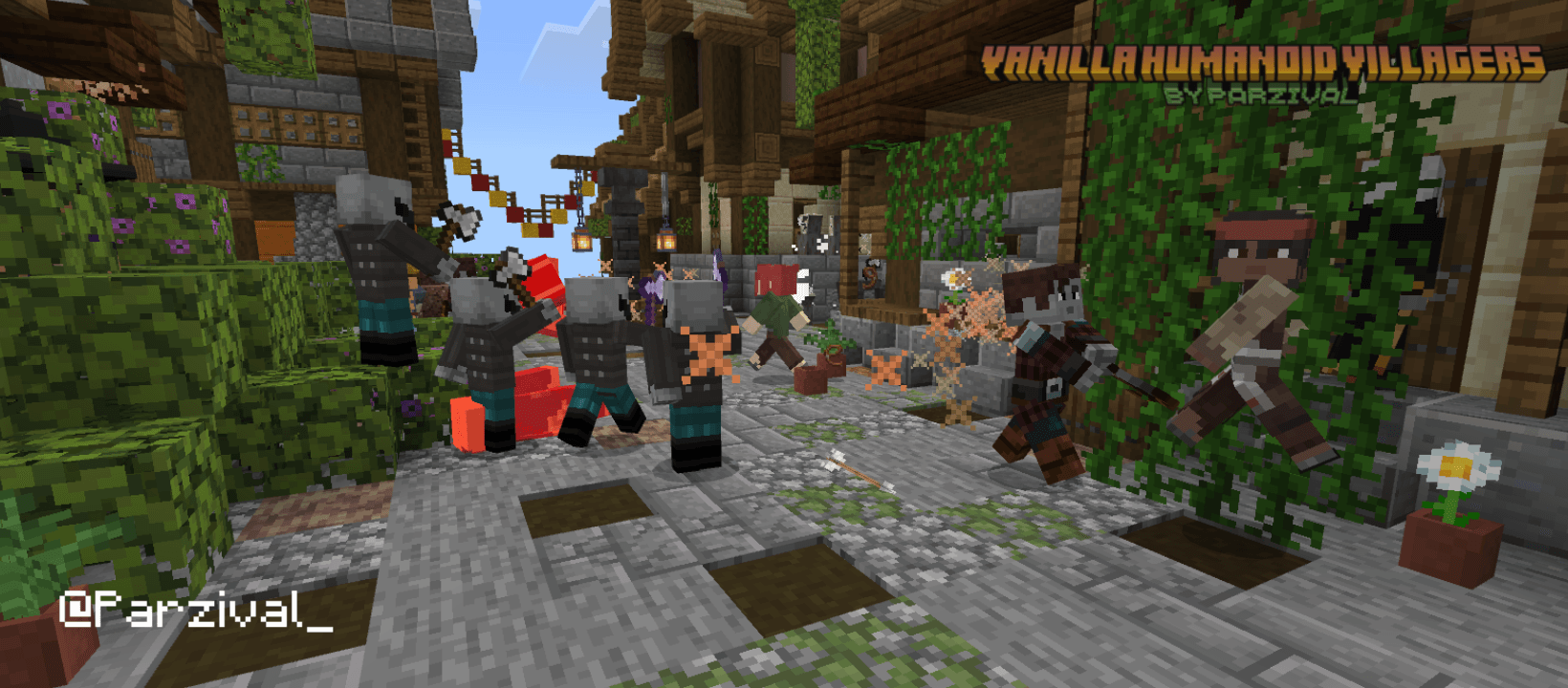 Vanilla Humanoid Villagers - Gallery - Minecraft Bedrock Texture Packs ...