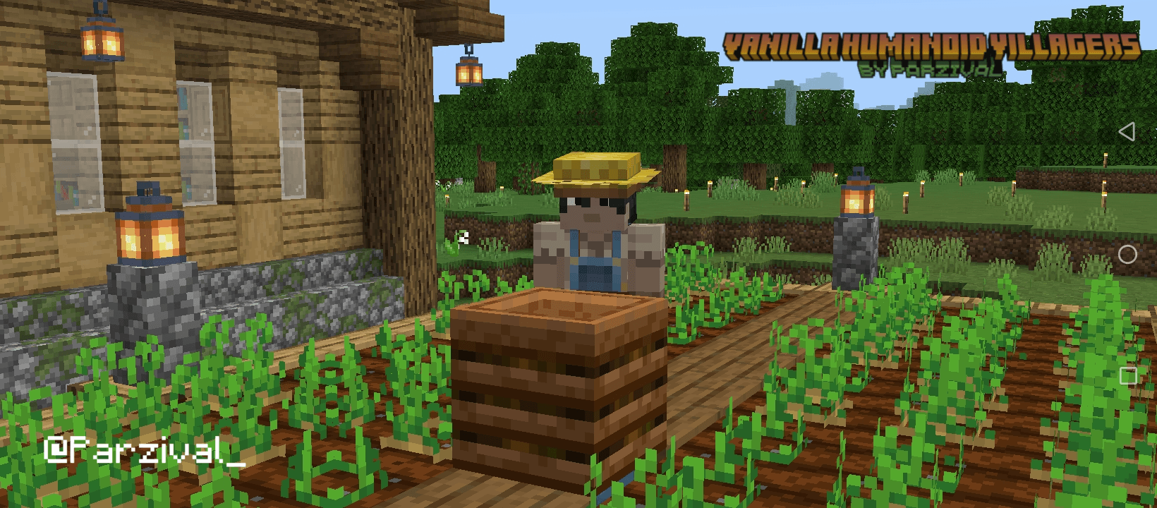 Vanilla Humanoid Villagers - Gallery - Minecraft Bedrock Texture Packs ...