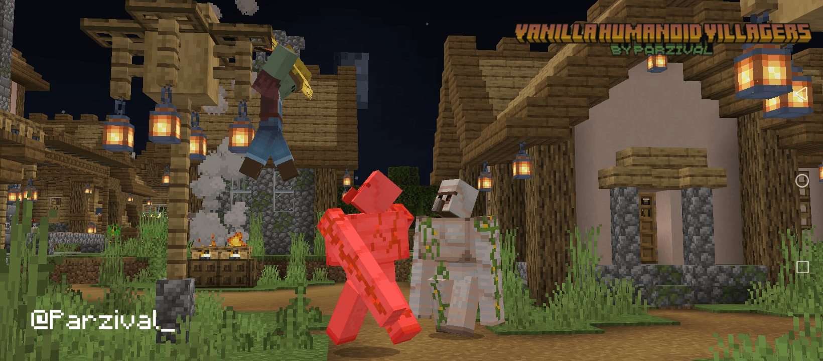 Vanilla Humanoid Villagers - Gallery - Minecraft Bedrock Texture Packs ...