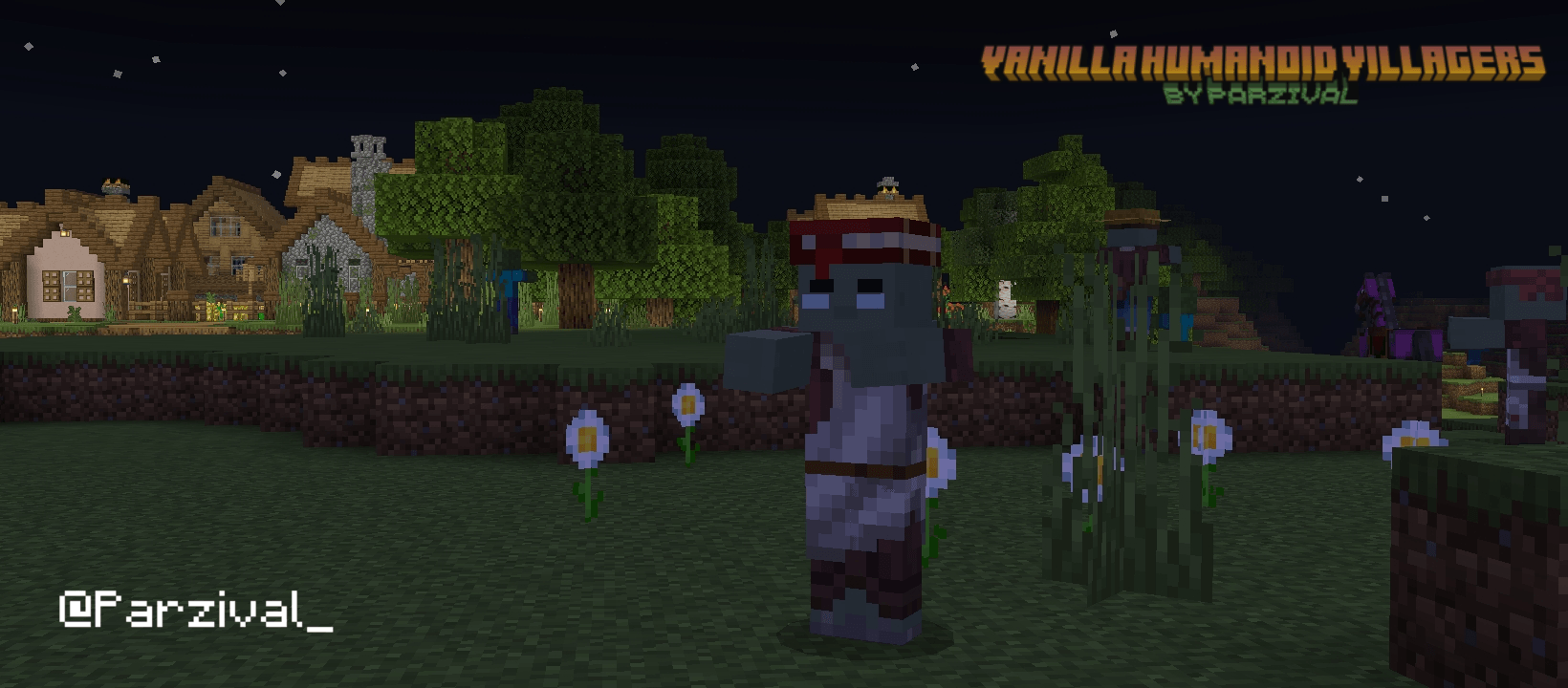 Vanilla Humanoid Villagers - Gallery - Minecraft Bedrock Texture Packs ...