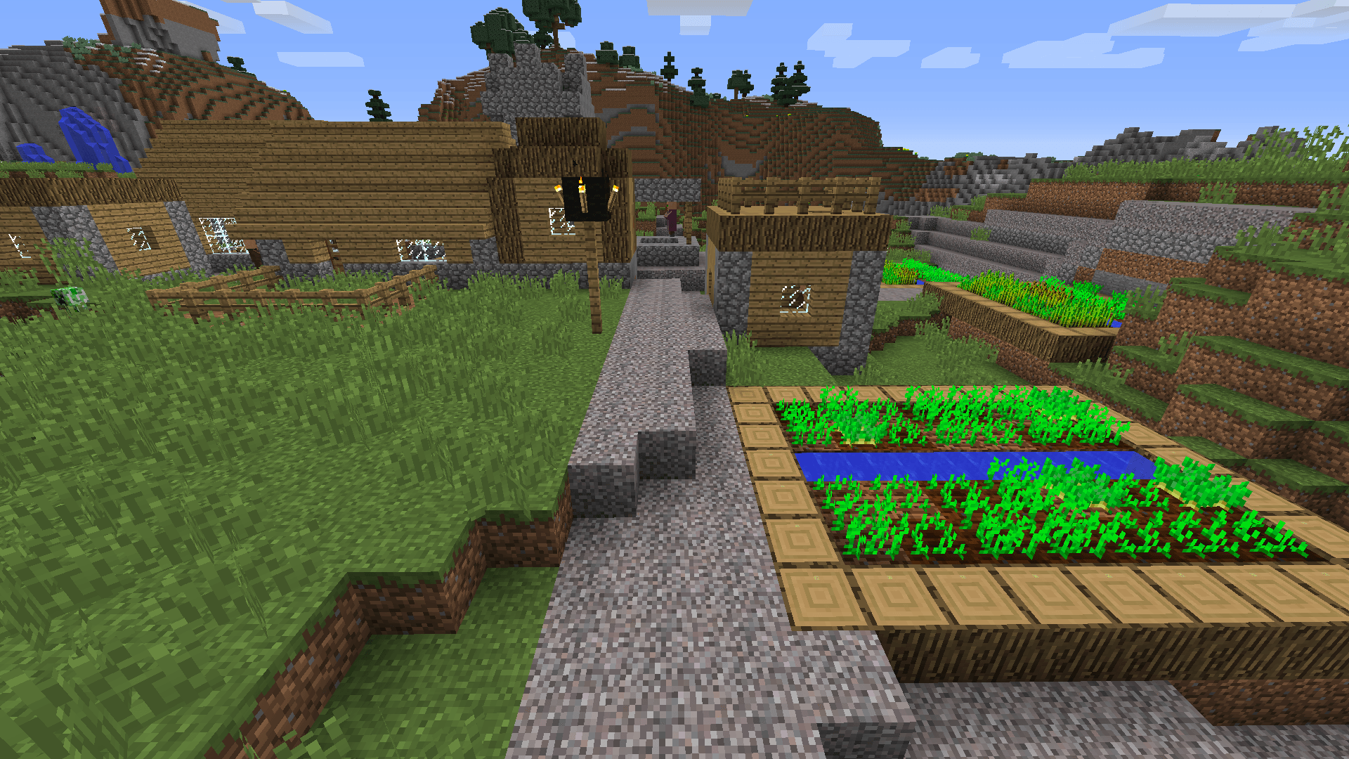 Remember the gravel roads in villages? Well now they look even better than they used to!