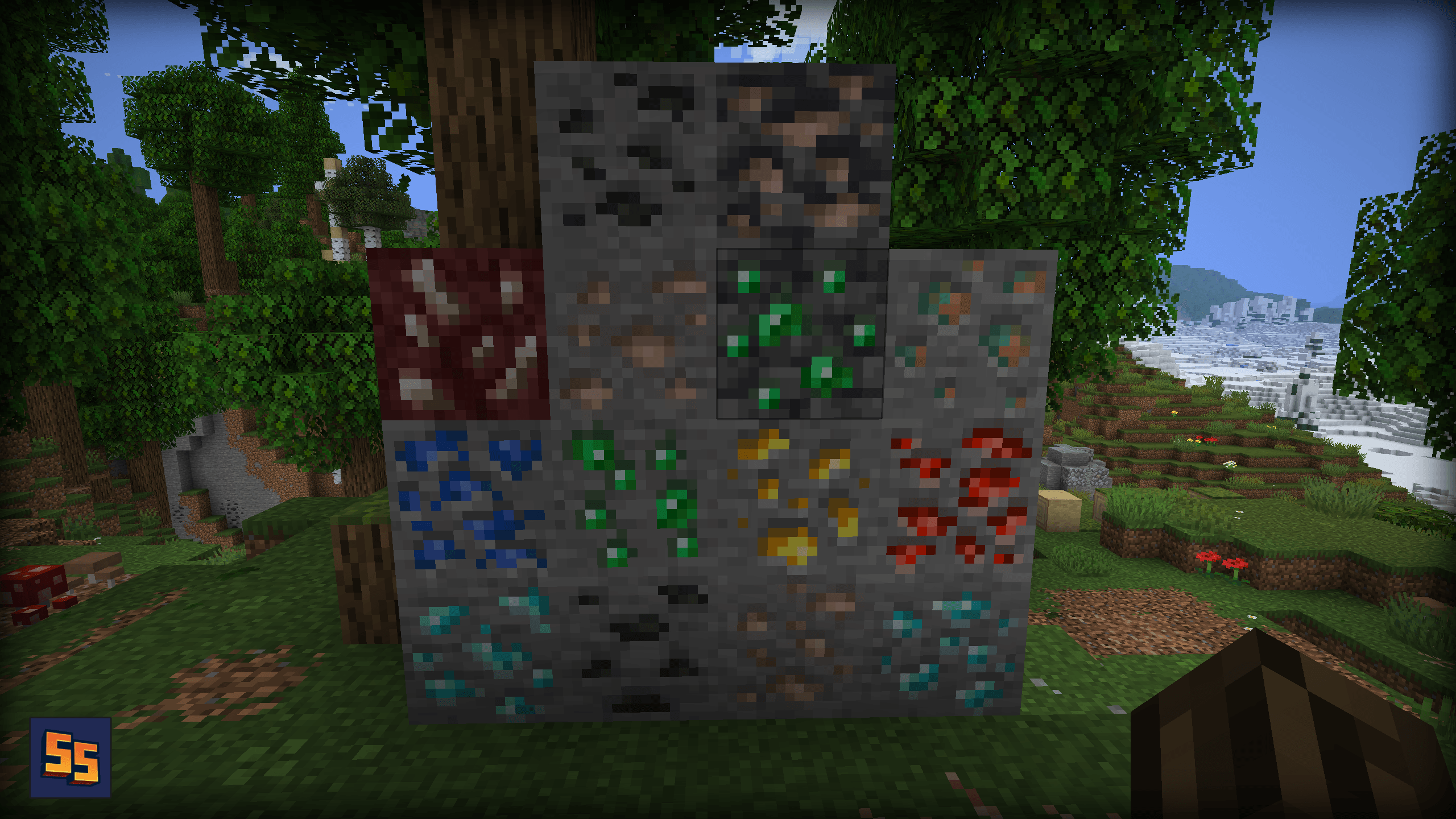 Thumbnail Ores Variants - Random ores textures