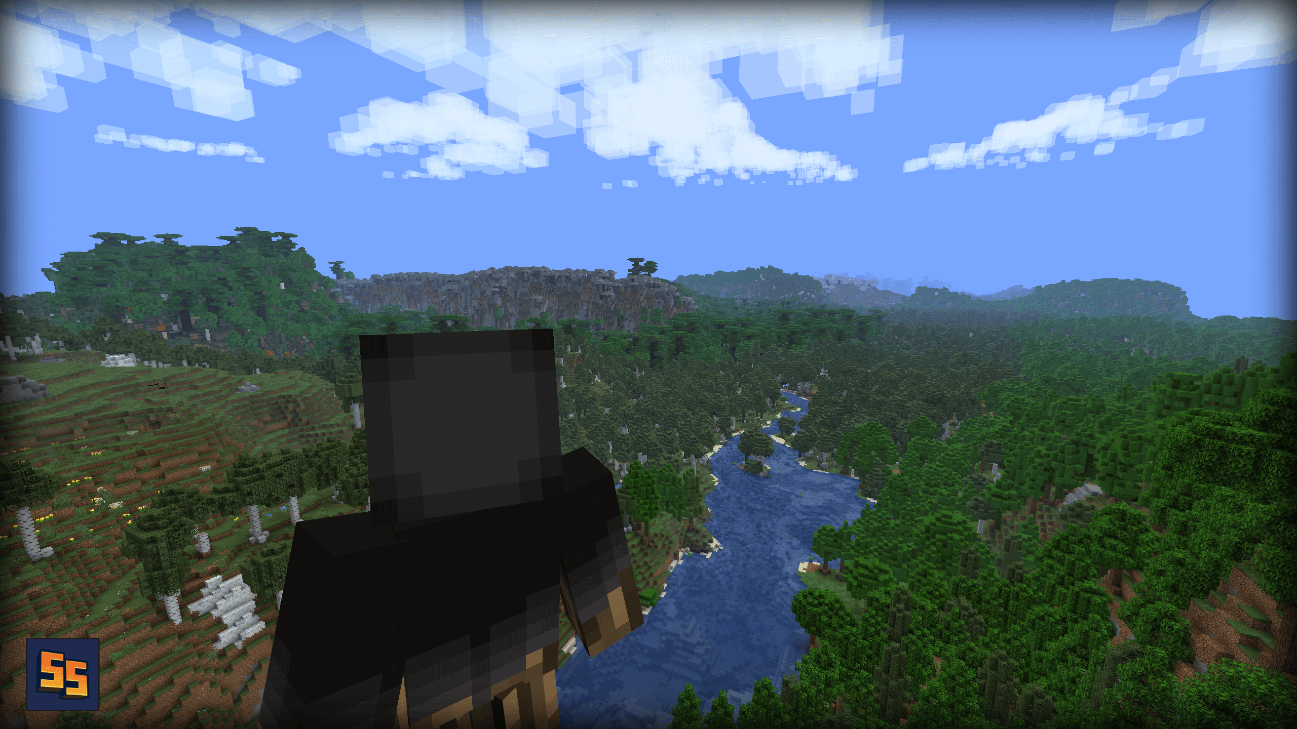 Thumbnail Distant Horizons - DH in pack, be a bit patient when creating a new world