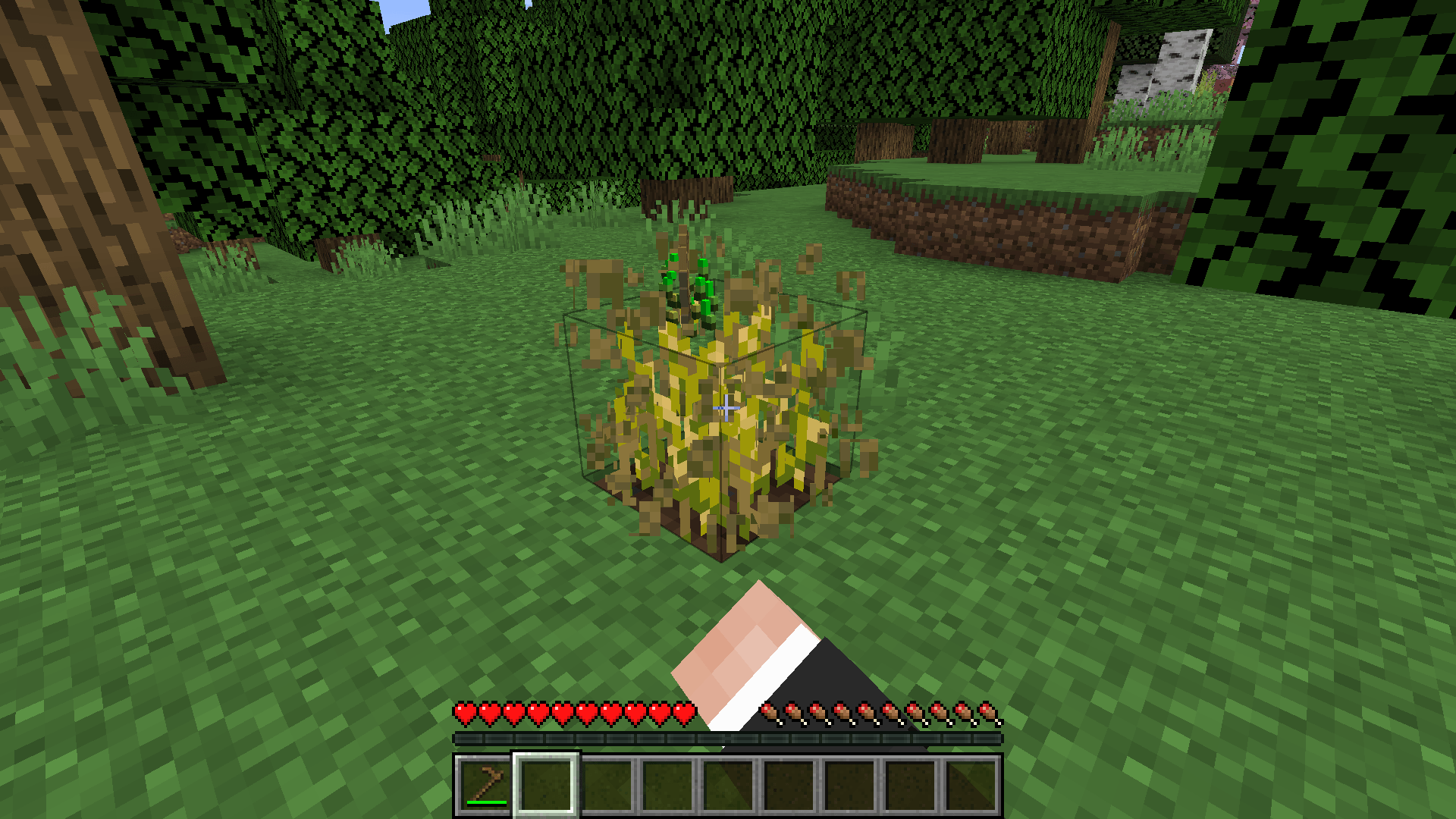 Thumbnail Replenish grown crops on harvest