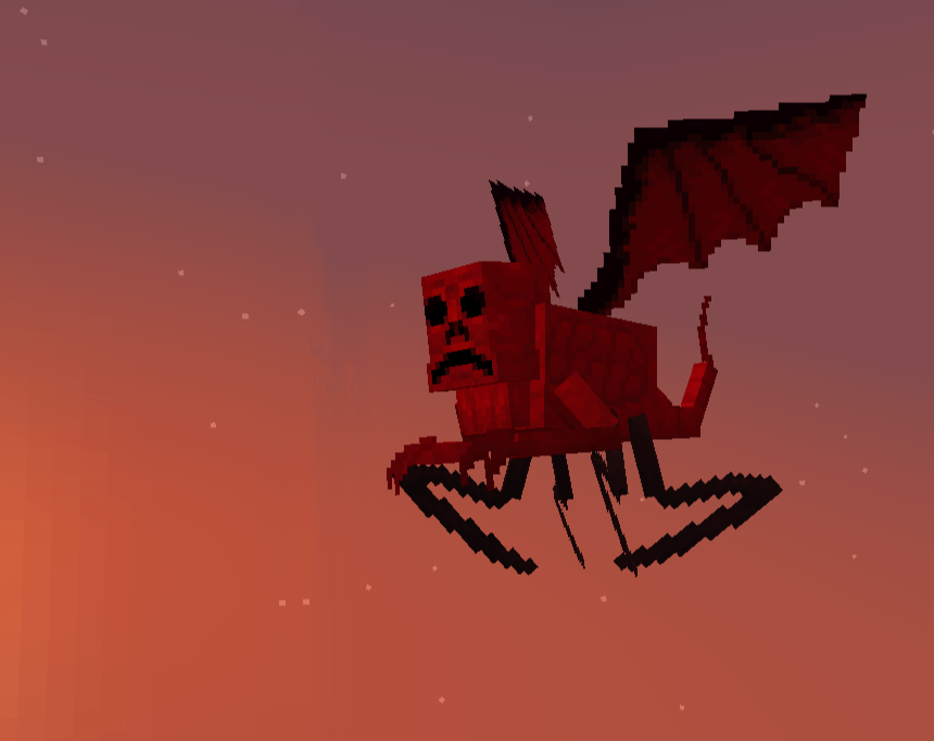 Red in sunset sky