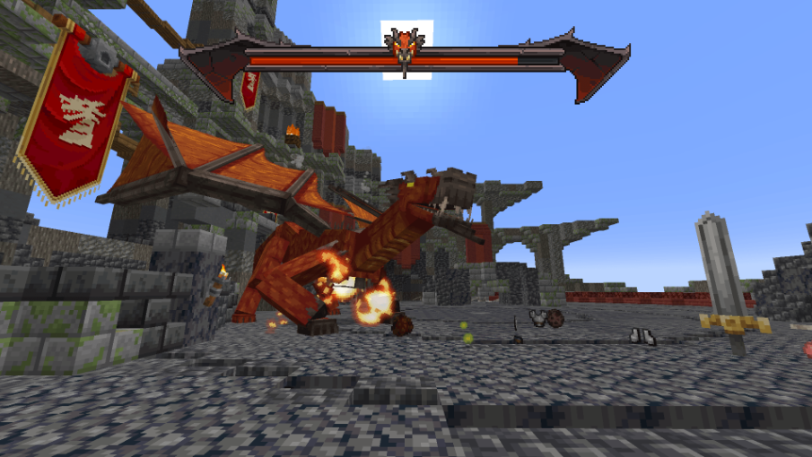 Thumbnail this image is taken from the Bosses'Rise (Forge/NeoForge) mod gallery