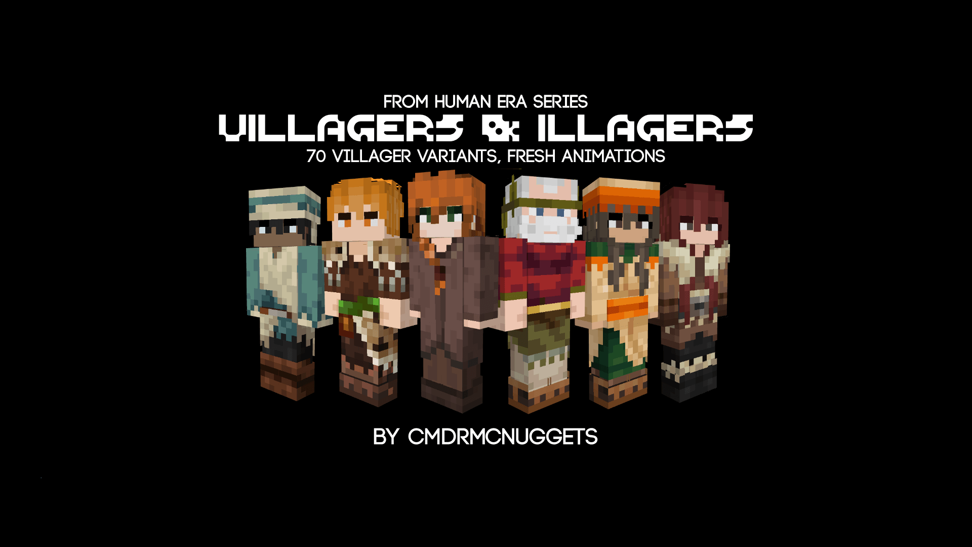 [ Java ] Human Era: Villagers & Illagers X Fresh Animations - Minecraft ...