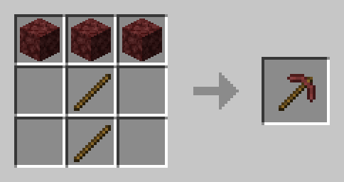 Thumbnail netherrack pickaxe craft.png