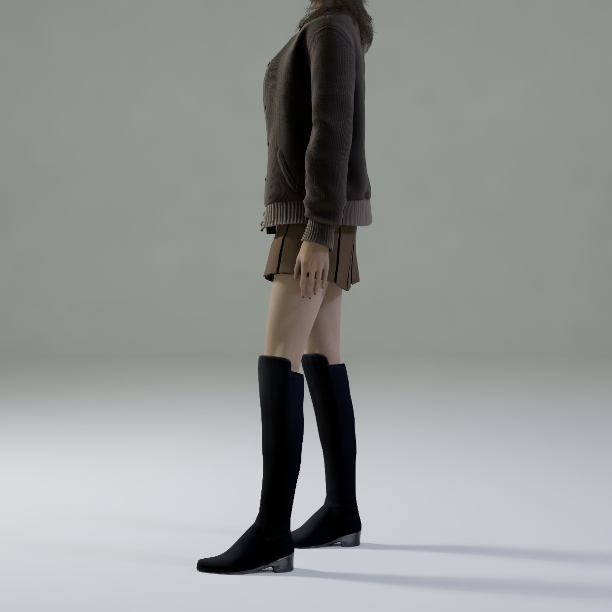 Suede Over-The-Knee Boots