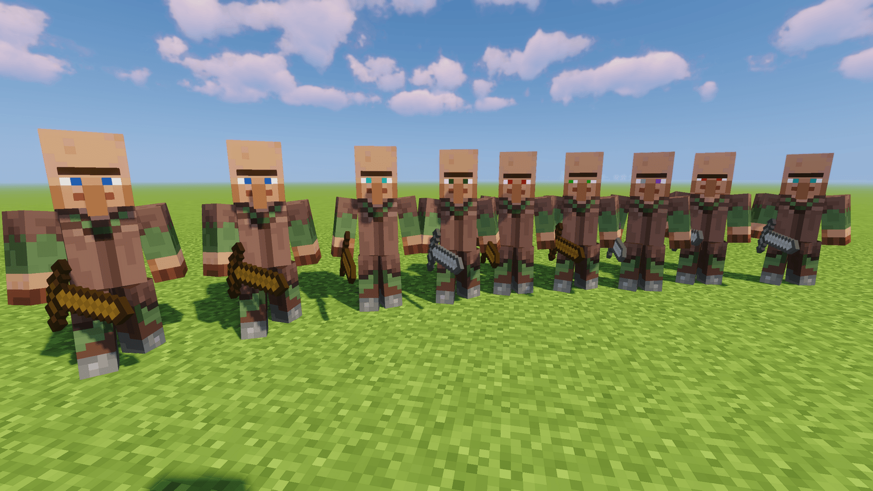 Thumbnail For those who want just Villagers protecting the village