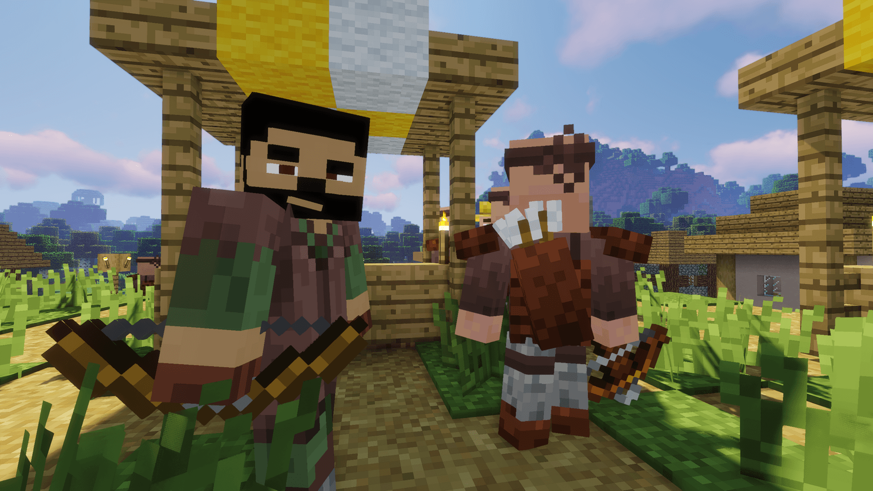 Thumbnail A bowman Recruit and a crossbow Guard, ranged and dangerous