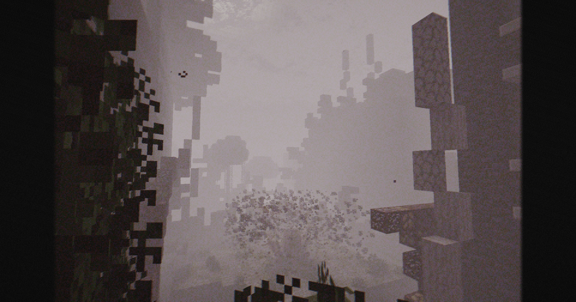 A Hivemind enclosing itself in a city