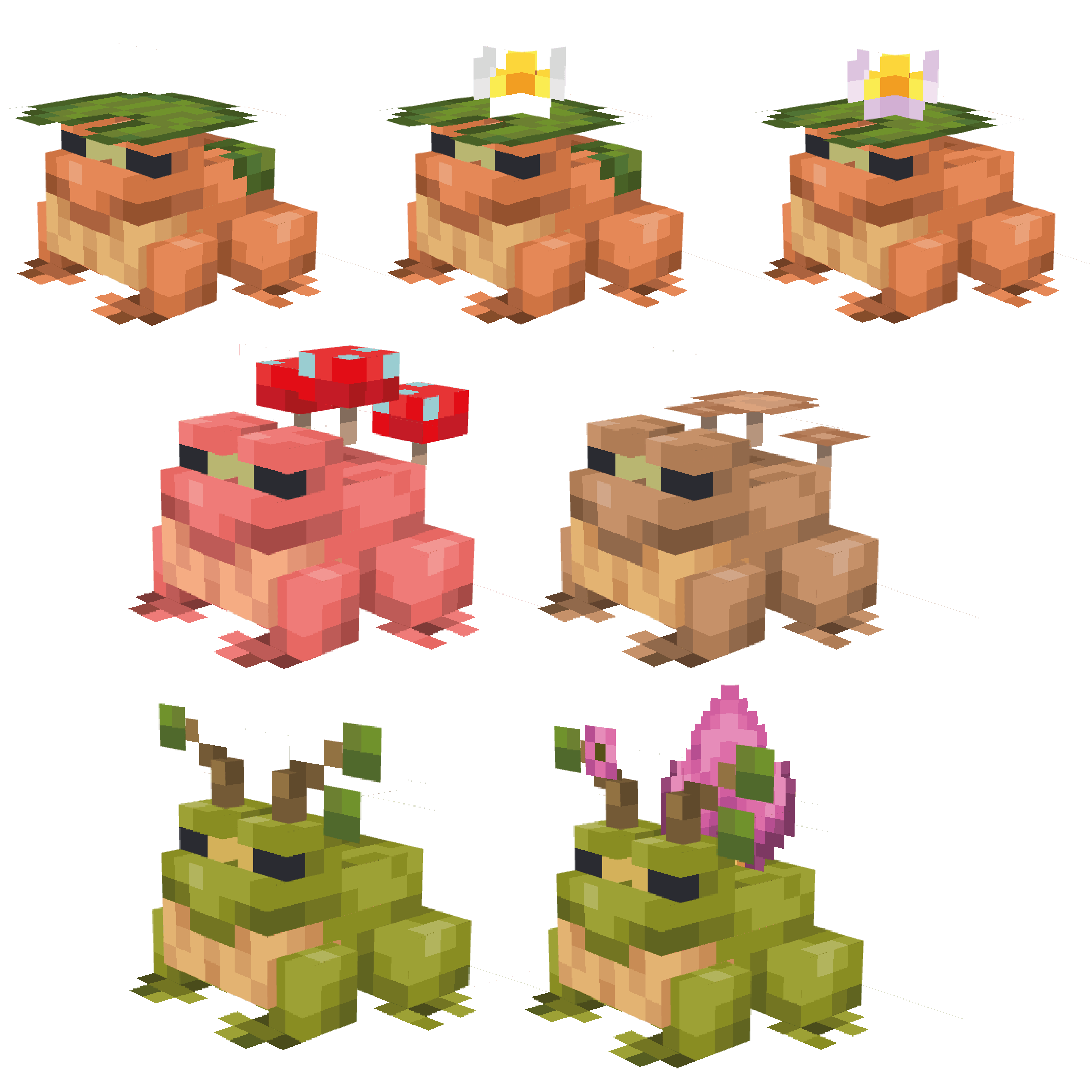 Thumbnail new frogs variations