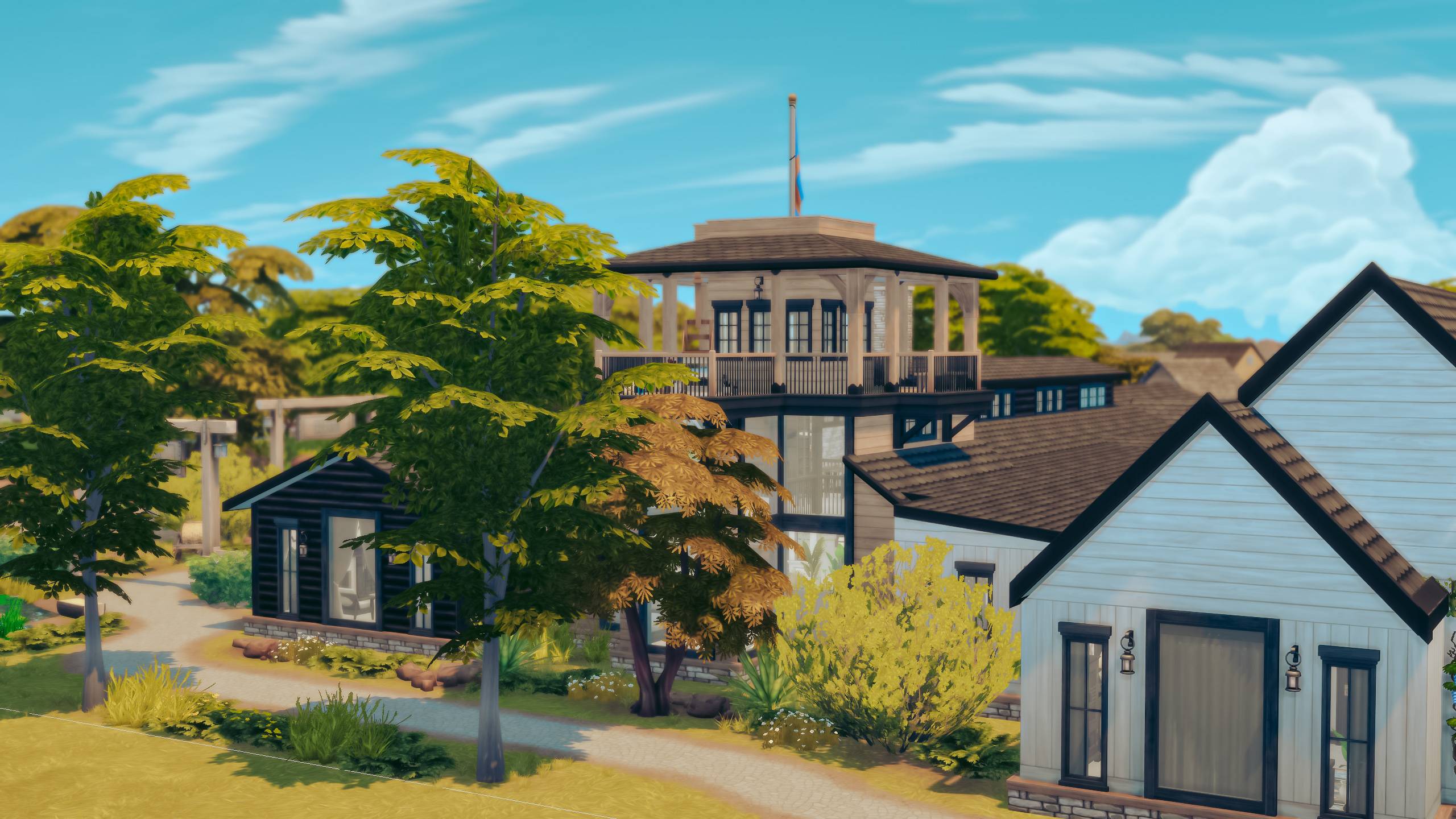 Modern Horse Ranch, NO CC, 64X64 - Gallery - The Sims 4 Rooms / Lots ...