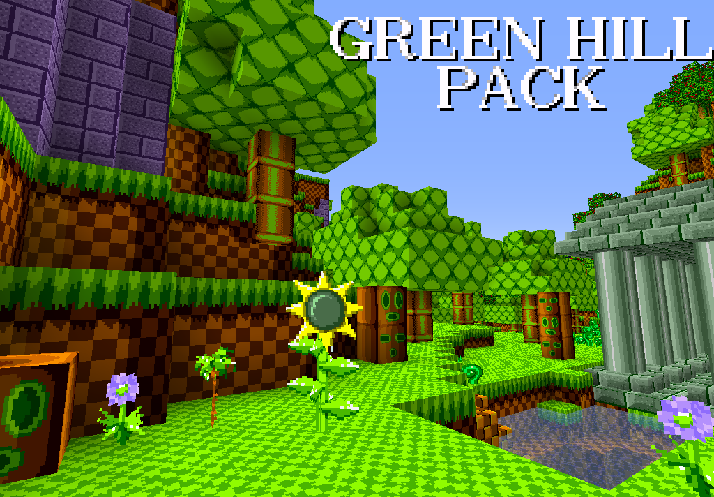 Sonic Green Hill Zone Block Pack - Minecraft Mods - CurseForge