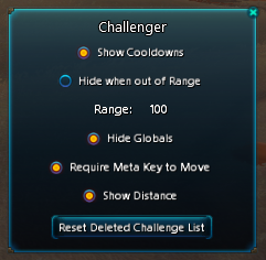 Challenger Options