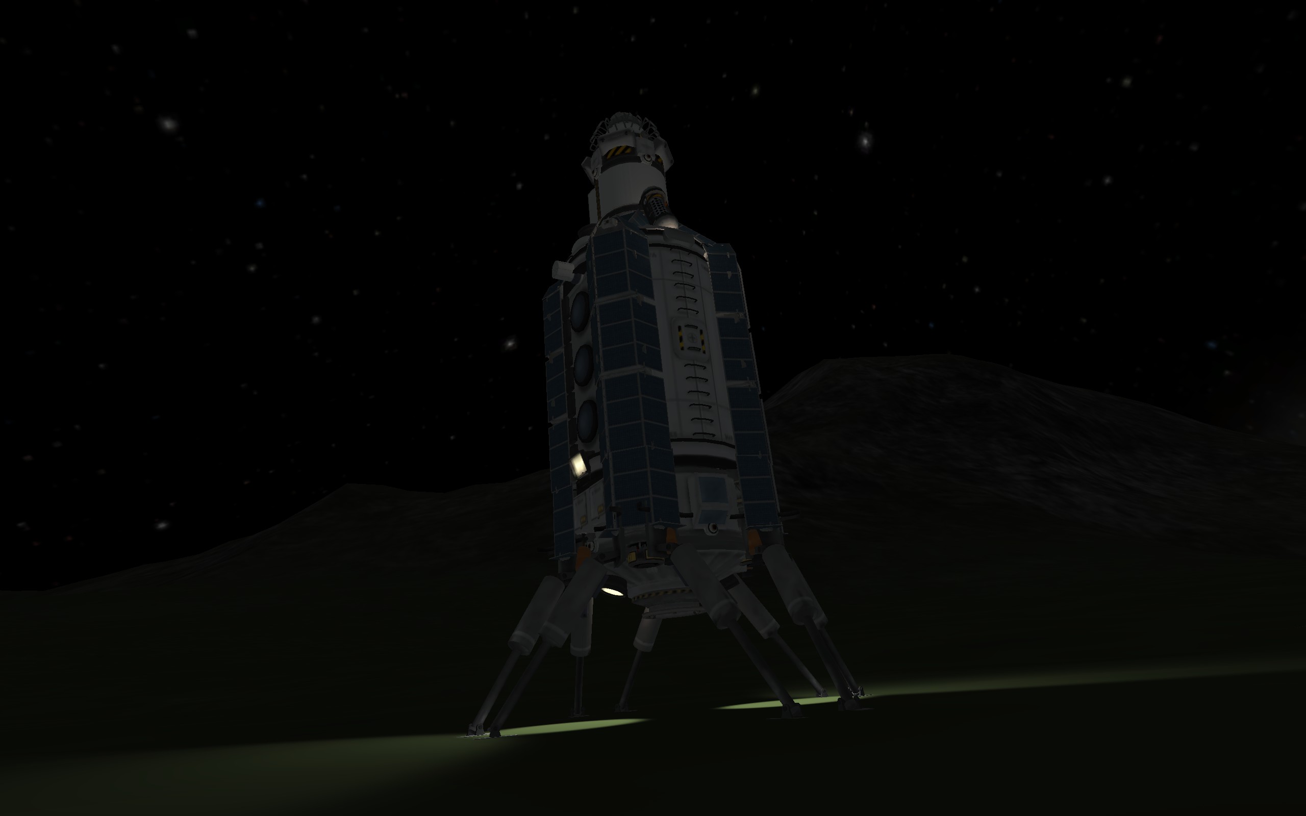 Successful Kerbin landing