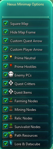 Custom Options