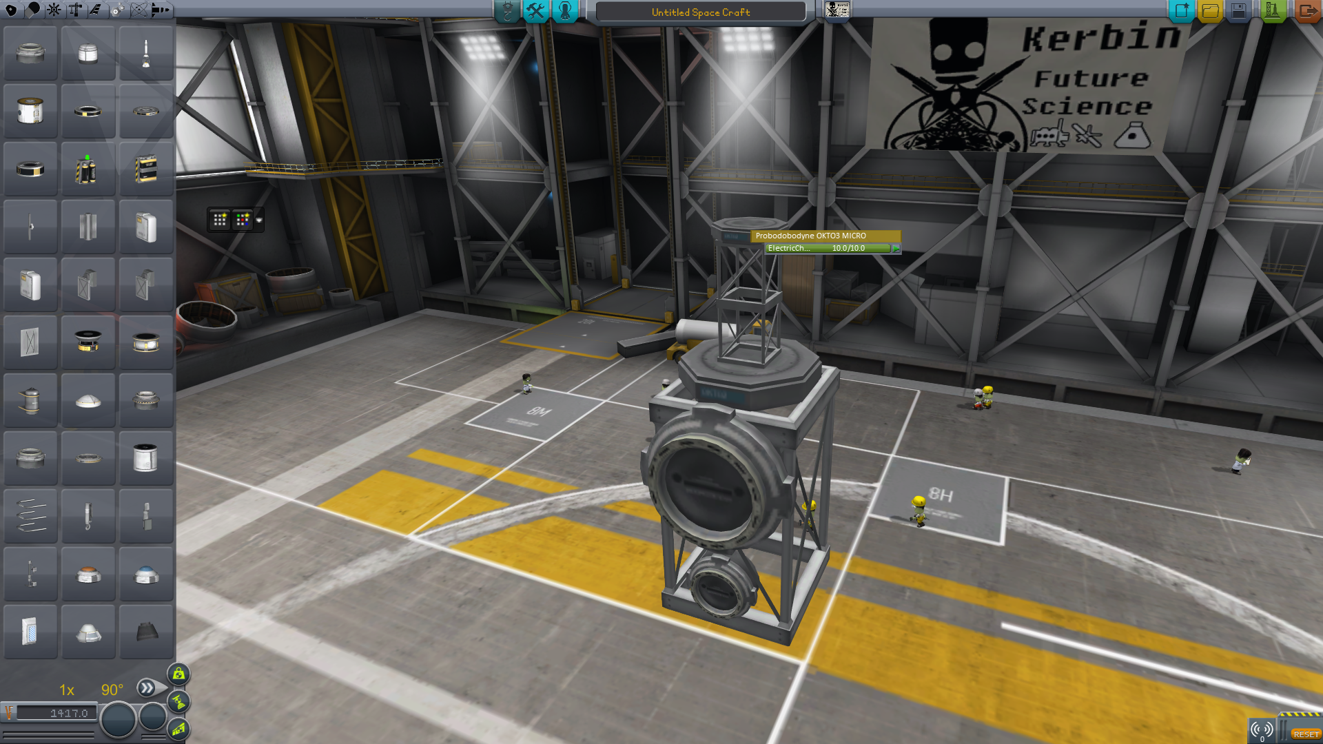 Micro Probe core + Docking port comparison