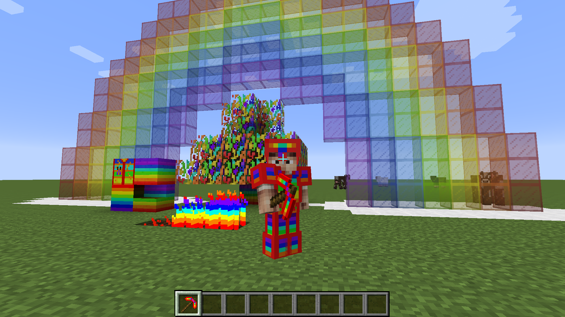 How To Build Rainbow Friends Map In Minecraft