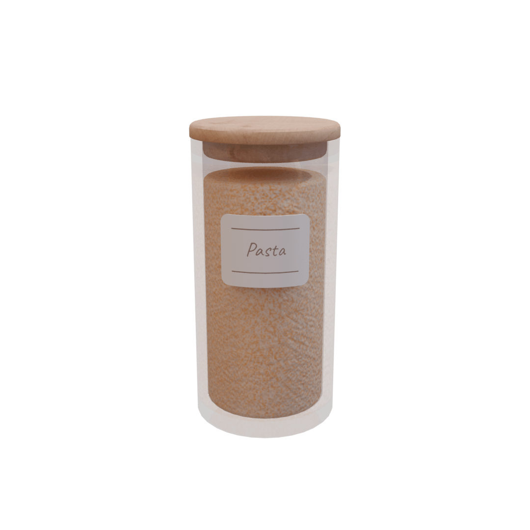 Tall Cereal Container
