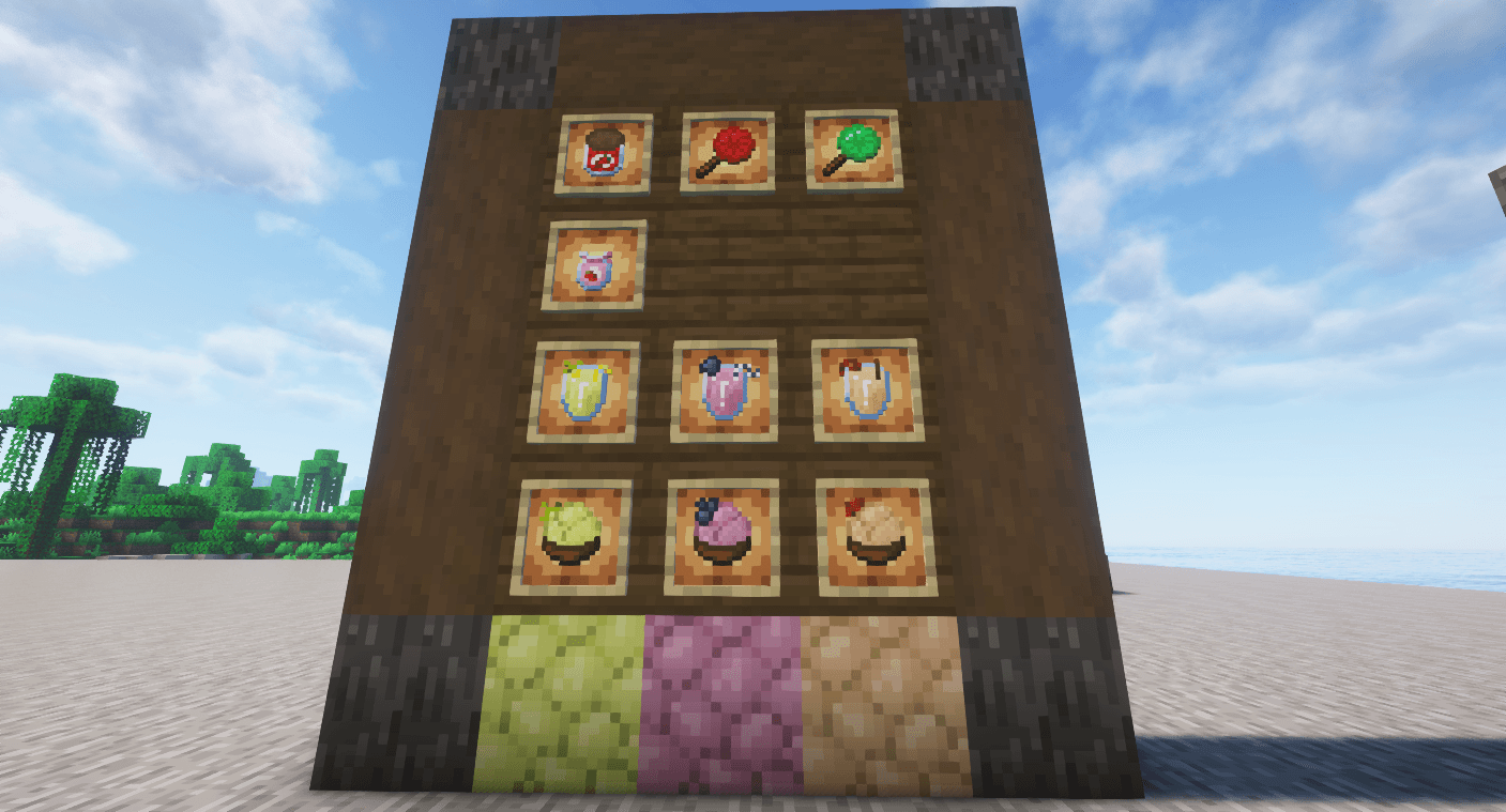 Thumbnail The new Ice Creams and Milkshakes that can be made + Some new items.