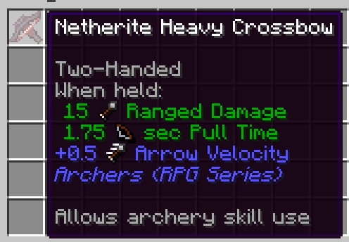 Пример иконки арбалета