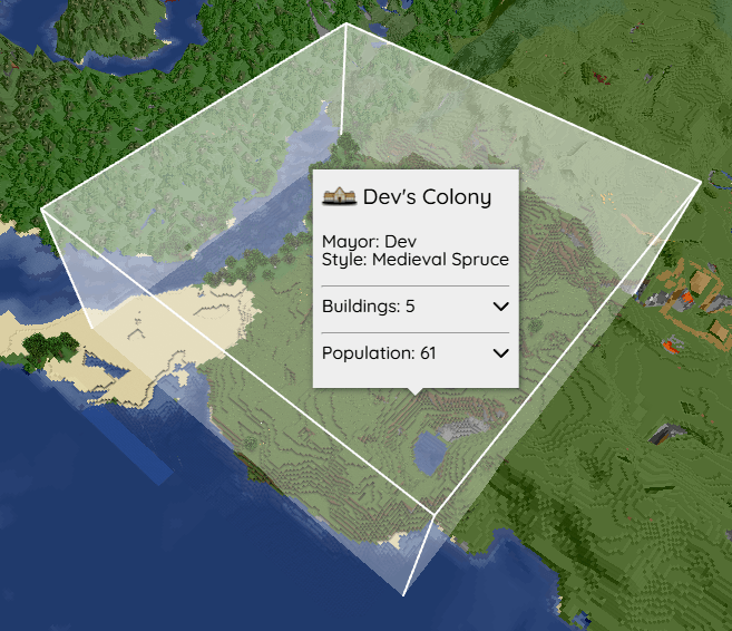 Browser screenshot of marker