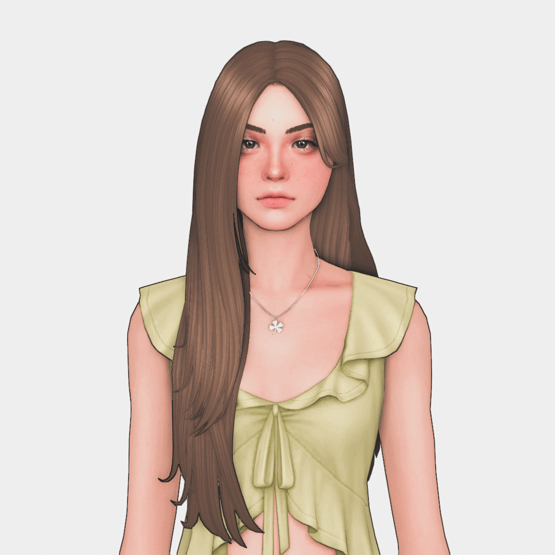 Riley Hair V2 - The Sims 4 Create a Sim - CurseForge