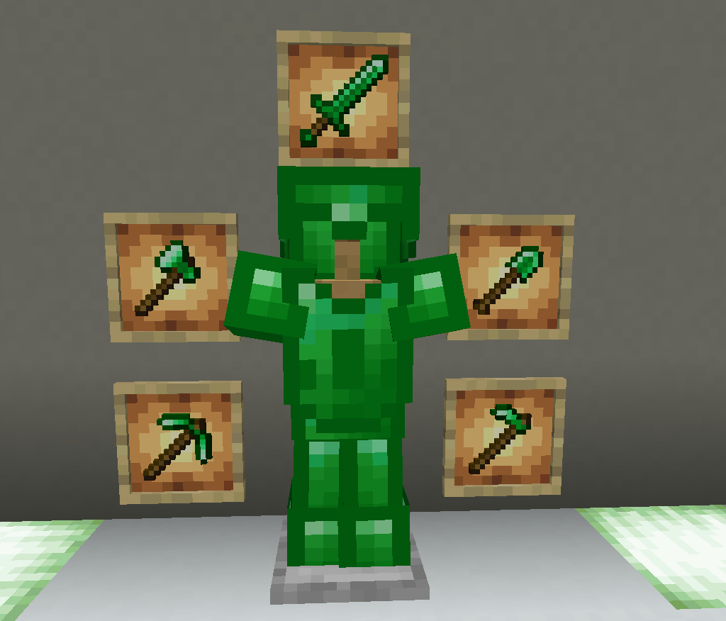 All the items in the mod (1.2.0 Version)