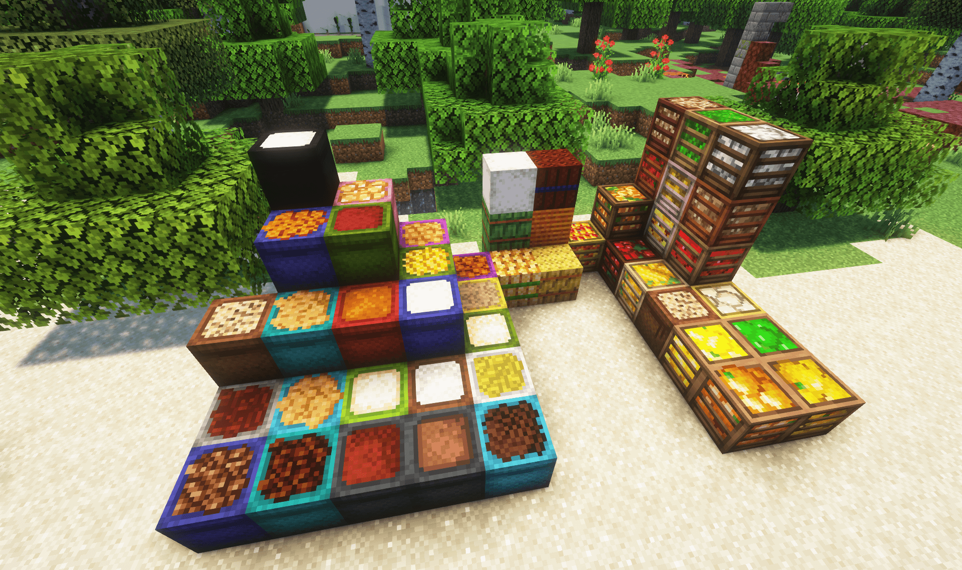 Thumbnail All of the sacks, bundles, and crates added by ED.