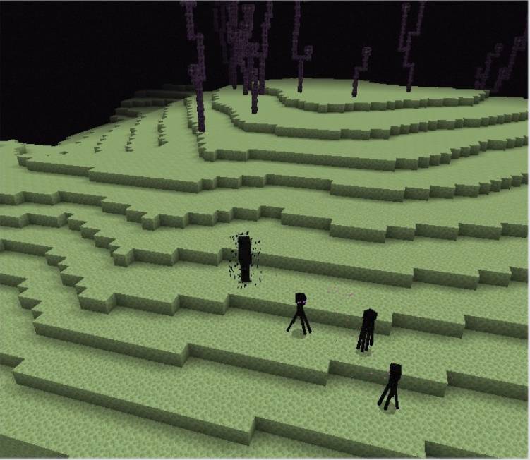 Thumbnail A far away picture of the Enderlord entity, the main focus of the addon and it’s lore
