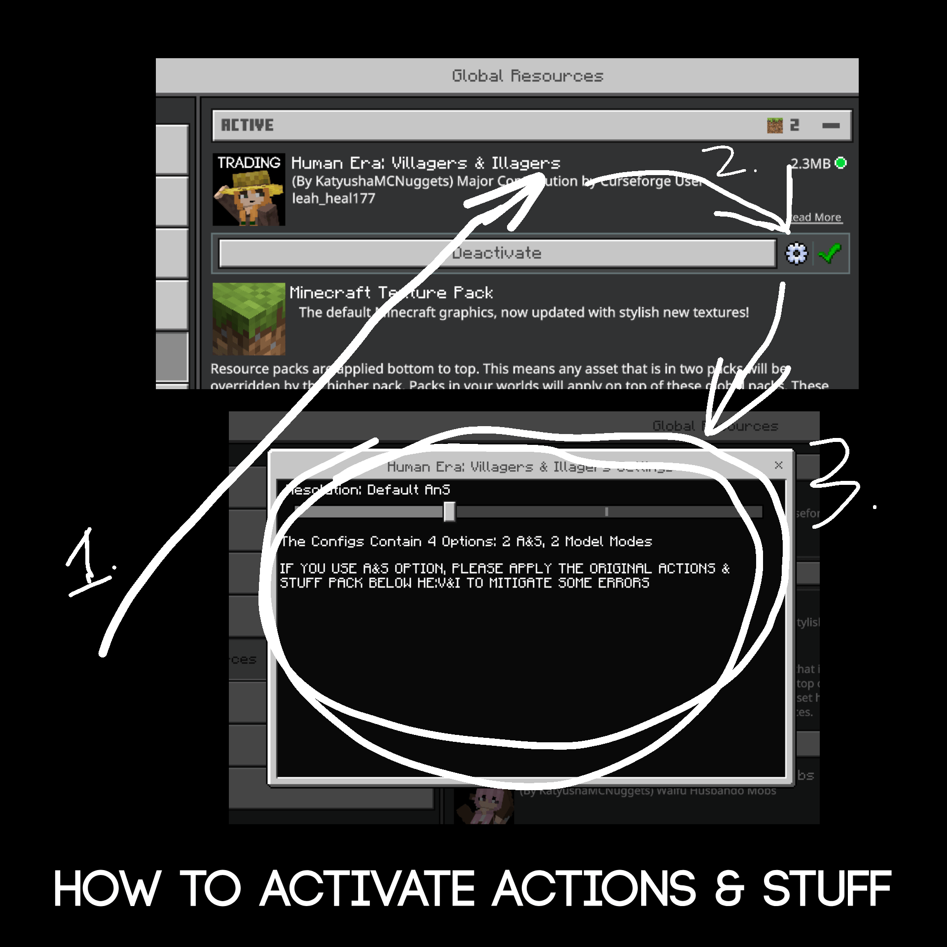[ Bedrock ] Human Era: Villagers & Illagers X Actions n Stuff ...