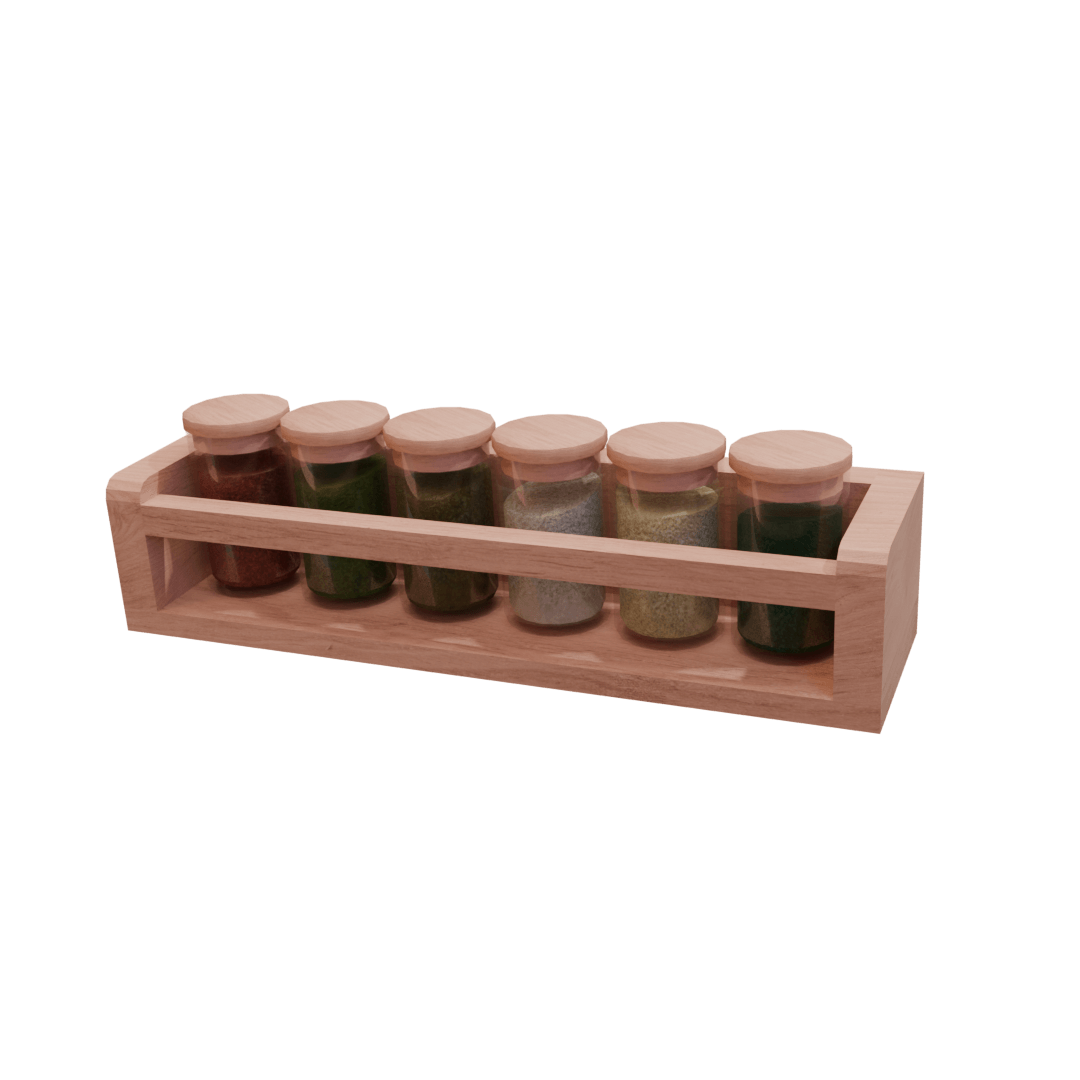 Spice Jar Rack