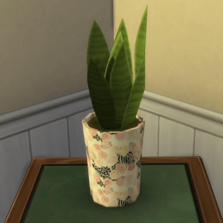 Snake Plant Vase Swatches - Gallery - The Sims 4 Build / Buy - CurseForge