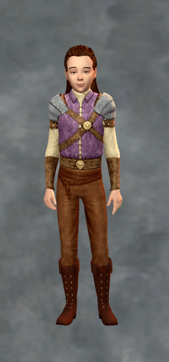 Thumbnail Child, tucked with belt