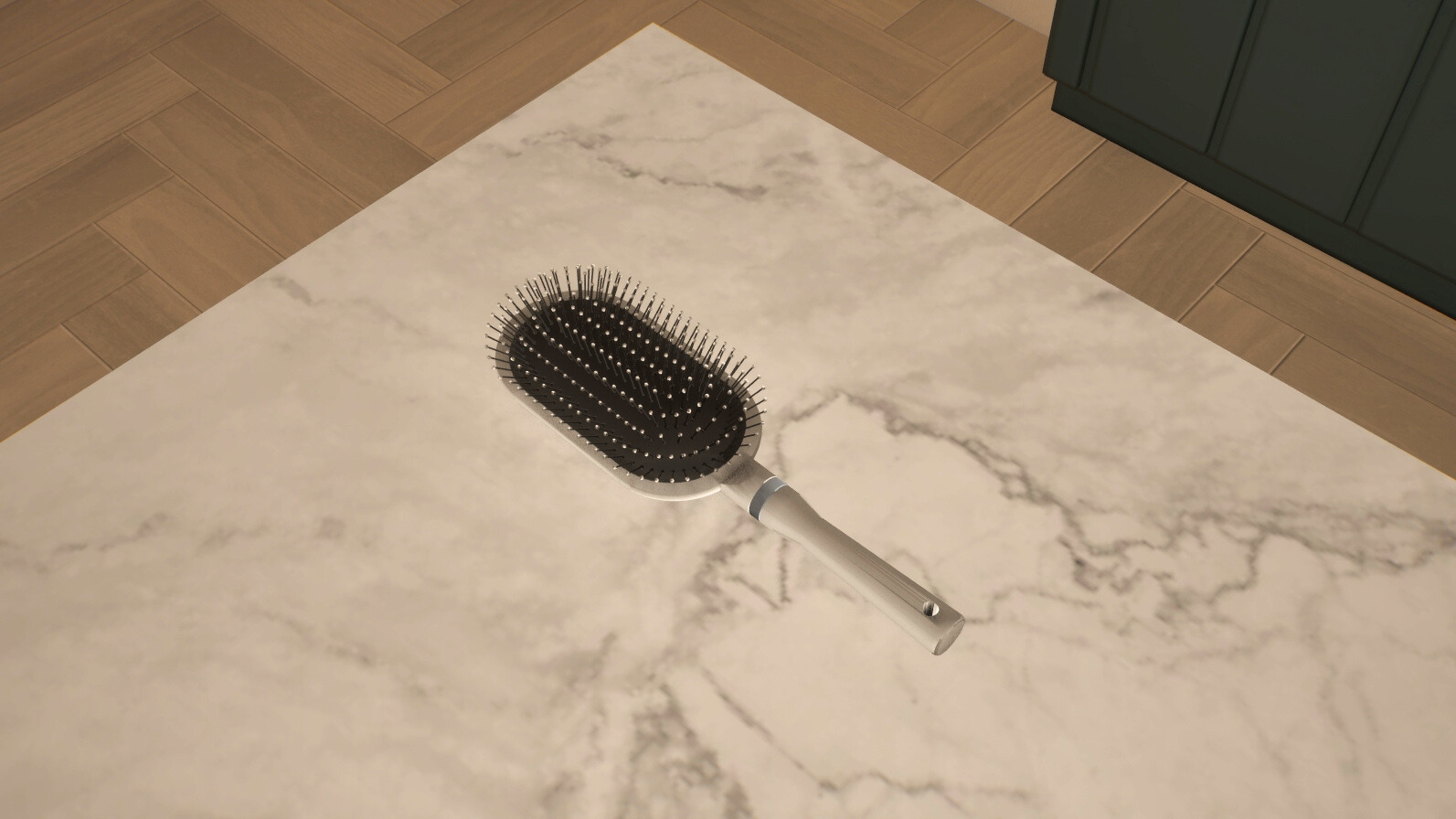 Hairbrush deco