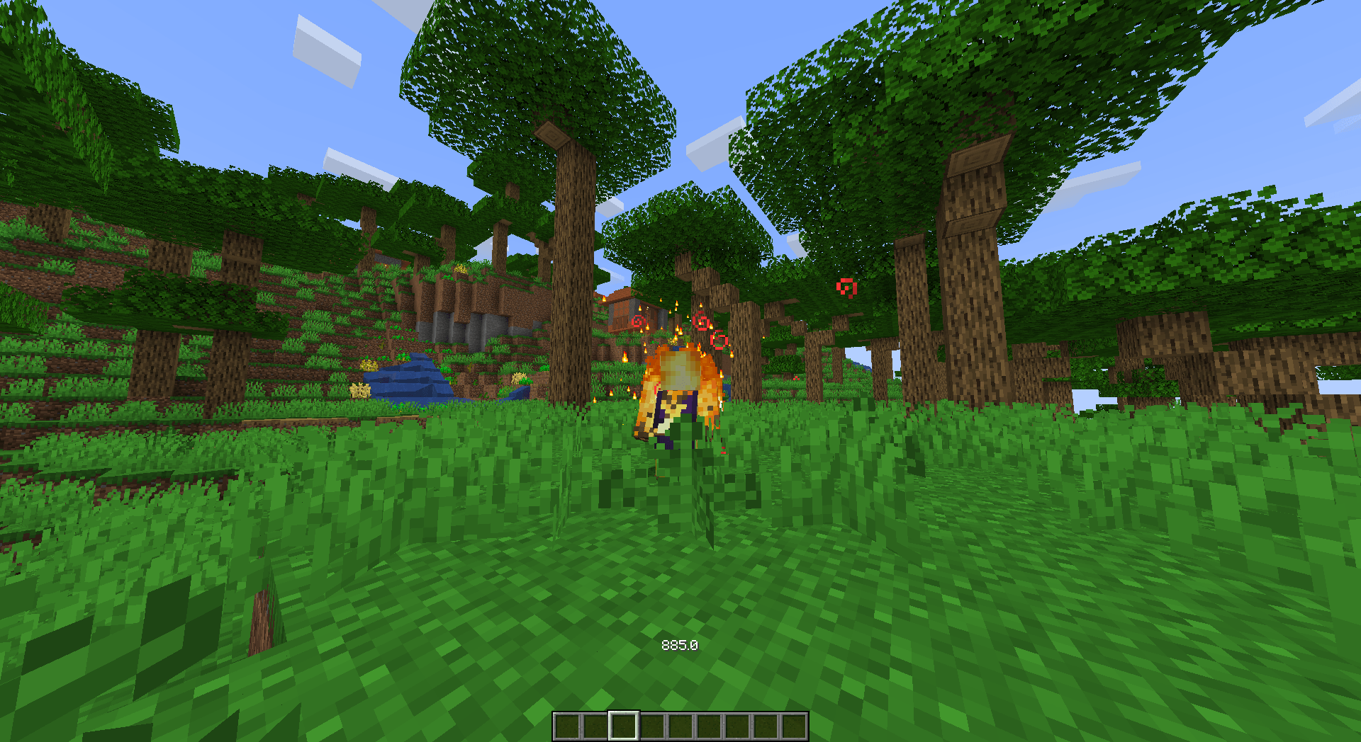 Thumbnail Using Flamethrower Ability from Anger Totem and Raian Totem