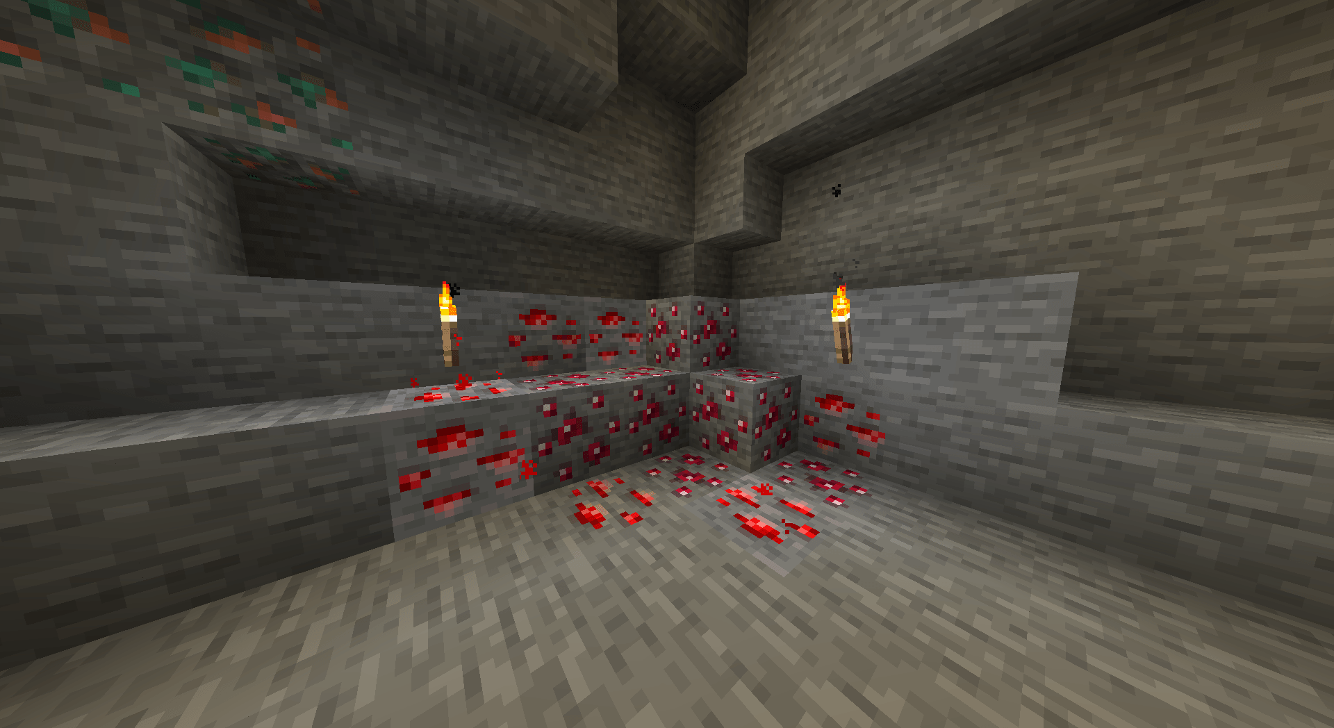 Thumbnail Shows Rubies and Redstone next to each other.