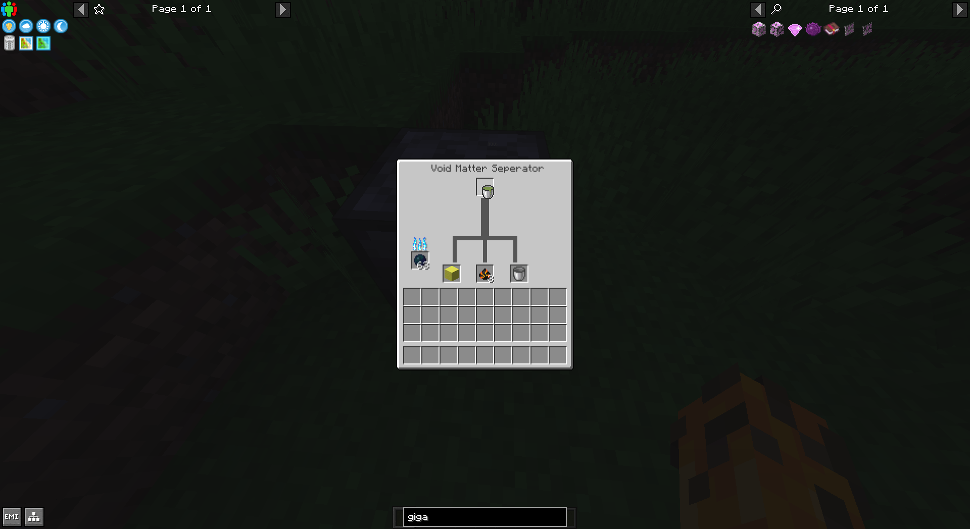 Thumbnail Uses Void Matter, and an item to make new items